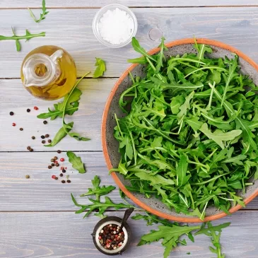 Rocket salad for oyster recipe
